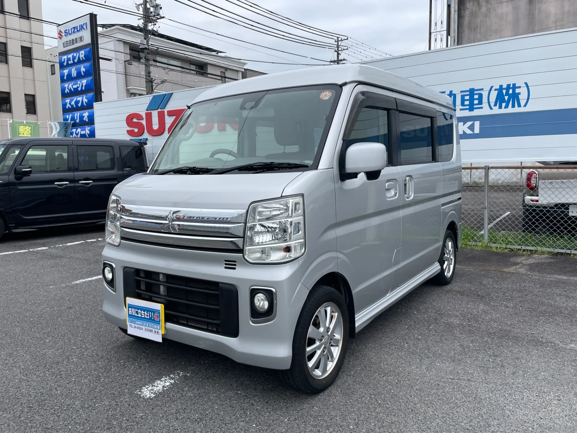 三菱 タウンボックス G 左側電動スライドドア 衝突警報装置 ターボ 2WD CVT ナビ ETC